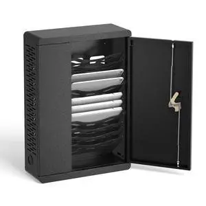 12 Devices Wall Mount Locking Charging Cabinet | for iPads Up to 11-inch Screen, iPad Charging Station for Classroom Office Hospital, Locking Security Cabinet Charges 12 Devices Wall Mount Locking Charging Cabinet | for iPads Up to 11-inch Screen, iPad Charging Station for Classroom Office Hospital, Locking Security Cabinet Charges