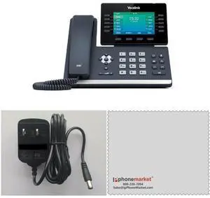 Yealink T54W IP Phone with Power Adapter & Microfiber Cloth Included Yealink T54W IP Phone with Power Adapter & Microfiber Cloth Included