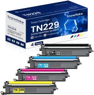 TN229 Toner Cartridges Compatible TN2294PK 4-Pack Printer Toner Cartridges Replacement for Brother TN229 229 TN-229 MFC-L3765CDW MFC-L3780CDW MFC-L3720CDW Toner (TN2294pk) TN229 Toner Cartridges Compatible TN2294PK 4-Pack Printer Toner Cartridges Replacement for Brother TN229 229 TN-229 MFC-L3765CDW MFC-L3780CDW MFC-L3720CDW Toner (TN2294pk)