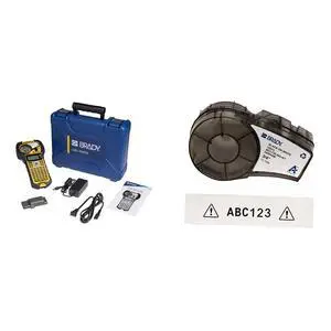M210 Portable Label Printer Kit (M210-KIT) and Authentic All-Weather Vinyl Label M210 Portable Label Printer Kit (M210-KIT) and Authentic All-Weather Vinyl Label