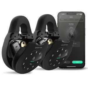 Keybox 3 Smart Lock Box 2-Pack, Large Key Safe w/Airbnb Sync (iOS/Android) Remotely Generate Bluetooth-Keys & Pin Codes Without Internet Keybox 3 Smart Lock Box 2-Pack, Large Key Safe w/Airbnb Sync (iOS/Android) Remotely Generate Bluetooth-Keys & Pin Codes Without Internet