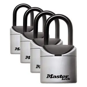 Lock Box, Set Your Own Combination Portable Key Safe, 2-3/4 in. Wide, 5406D,Black, Grey (Pack of 4) Lock Box, Set Your Own Combination Portable Key Safe, 2-3/4 in. Wide, 5406D,Black, Grey (Pack of 4)