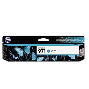 971 | PageWide Cartridge | Cyan | Works OfficeJet Pro X451, X476, X551, X576 | CN622AM 971 | PageWide Cartridge | Cyan | Works OfficeJet Pro X451, X476, X551, X576 | CN622AM