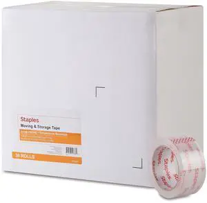 Moving & Storage Packing Tape, 1.88 x 54.6 Yards, Clear 36 Rolls Moving & Storage Packing Tape, 1.88 x 54.6 Yards, Clear 36 Rolls