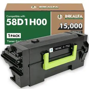 58D1H00 Black MS823 MS821 Toner Cartridge 58D1000 High Yield 1 Pack | Remanufactured Compatible for Lexmark MS823dn MS821dn MS725 MS822 MS825 MS826 MX721 MX722 MX822 MX826 MS823n MS825dn Printer 58D1H00 Black MS823 MS821 Toner Cartridge 58D1000 High Yield 1 Pack | Remanufactured Compatible for Lexmark MS823dn MS821dn MS725 MS822 MS825 MS826 MX721 MX722 MX822 MX826 MS823n MS825dn Printer
