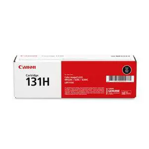 Genuine 131 Black Toner Cartridge High Capacity Compatible with MF620 Series, MF8280Cw, LBP7110Cw Genuine 131 Black Toner Cartridge High Capacity Compatible with MF620 Series, MF8280Cw, LBP7110Cw