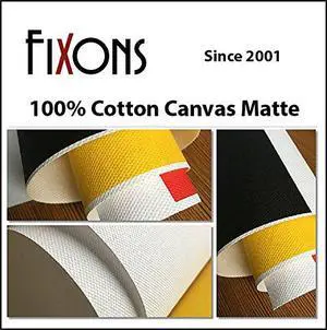 100% Cotton Inkjet Canvas Matte - 44 x 40 (1 Roll) 100% Cotton Inkjet Canvas Matte - 44 x 40 (1 Roll)