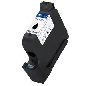 Original EB22B EB22BL Black Solvent Quick Dry Ink Cartridge 1 Inch Printhead for Use Handheld Inkjet Printer B35 B85 to Print on Plastic Metal Wood Aluminum Glass and More Original EB22B EB22BL Black Solvent Quick Dry Ink Cartridge 1 Inch Printhead for Use Handheld Inkjet Printer B35 B85 to Print on Plastic Metal Wood Aluminum Glass and More