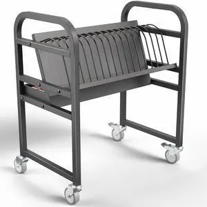 Black 16-Bay Laptop and Tablet Open Charging Station, CART-LAPC3 | Designed for Chromebooks and More, Mobile Storage Cart, Devices up to 24 inches Black 16-Bay Laptop and Tablet Open Charging Station, CART-LAPC3 | Designed for Chromebooks and More, Mobile Storage Cart, Devices up to 24 inches