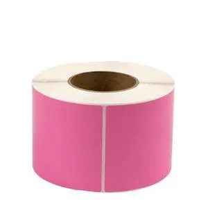 4x6 Hot Pink Thermal Transfer Labels (3" Core) - 1000 Labels/Roll - 4 Rolls, (RTT4060AP*806) 4x6 Hot Pink Thermal Transfer Labels (3" Core) - 1000 Labels/Roll - 4 Rolls, (RTT4060AP*806)