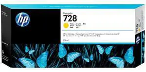 728 Yellow 300-ml Genuine Ink Cartridge (F9K15A) for DesignJet T830 MFP & T730 Large Format Plotter Printers 728 Yellow 300-ml Genuine Ink Cartridge (F9K15A) for DesignJet T830 MFP & T730 Large Format Plotter Printers