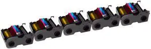5 x Fargo 45000 Color Ribbon - YMCKO - 250 Prints Software Demo 5 x Fargo 45000 Color Ribbon - YMCKO - 250 Prints Software Demo