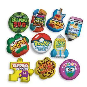 Encourage, Motivate, & Build Young Readers Brag Tag Value Pack 2: 500 Tags (50 Tags for Each Shape) Encourage, Motivate, & Build Young Readers Brag Tag Value Pack 2: 500 Tags (50 Tags for Each Shape)