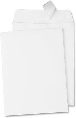 6 x 9 Catalog Envelopes with Self Seal Closure, for Mailing, Storage and Organizing, 28 lb. White Wove, 100 per Box (QUA44182) (Pack of 10) 6 x 9 Catalog Envelopes with Self Seal Closure, for Mailing, Storage and Organizing, 28 lb. White Wove, 100 per Box (QUA44182) (Pack of 10)