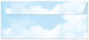 Clouds Letterhead No 10 Envelopes - Pack of 600 - Business Envelopes Self Seal Letter Size - Peel and Seal Secure Colored Envelopes - Ideal for Office & Personal Use Clouds Letterhead No 10 Envelopes - Pack of 600 - Business Envelopes Self Seal Letter Size - Peel and Seal Secure Colored Envelopes - Ideal for Office & Personal Use