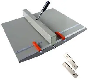 Manual Creasing Machine Manual Creaser Scoring Machine Scorer Creaser with 2 Magnetic Block 14inch/360mm Manual Creasing Machine Manual Creaser Scoring Machine Scorer Creaser with 2 Magnetic Block 14inch/360mm