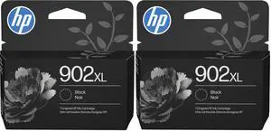 902XL Black High-Yield Ink Cartridge Printers | Works with Printer Series: OfficeJet 6954, 6958, 6962, OfficeJet Pro 6968, 6975, 6978 | Eligible for Instant Ink | T6M14AN (Pack of 2) 902XL Black High-Yield Ink Cartridge Printers | Works with Printer Series: OfficeJet 6954, 6958, 6962, OfficeJet Pro 6968, 6975, 6978 | Eligible for Instant Ink | T6M14AN (Pack of 2)