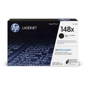 Original 148X Black LaserJet Toner Cartridge | This Cartridge Works LaserJet Pro 4001, MFP 4101 | W1480X Original 148X Black LaserJet Toner Cartridge | This Cartridge Works LaserJet Pro 4001, MFP 4101 | W1480X