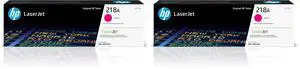 218A Magenta Toner Cartridge | Works with Color LaserJet Pro 3201, MFP 3301 Series | W2183A, (Pack of 2) 218A Magenta Toner Cartridge | Works with Color LaserJet Pro 3201, MFP 3301 Series | W2183A, (Pack of 2)