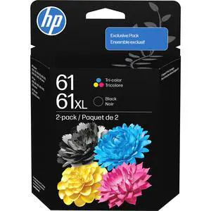 Original 61XL Black HighYield / 61 Tri-Color | Works OfficeJet 2620, 2621, 4630, 4632, 4635, Deskjet 2050 All-in-One Series (C0PA6AN) Original 61XL Black HighYield / 61 Tri-Color | Works OfficeJet 2620, 2621, 4630, 4632, 4635, Deskjet 2050 All-in-One Series (C0PA6AN)