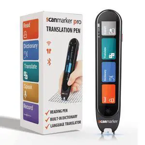 Pro | Translation Pen & Reading Pen for Kids & Adults | Assistive Tool & Language Translator Device for Dyslexia, Reading Support & Language Learners | Translator Pen for 100 Languages Pro | Translation Pen & Reading Pen for Kids & Adults | Assistive Tool & Language Translator Device for Dyslexia, Reading Support & Language Learners | Translator Pen for 100 Languages
