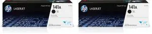 141A Black Toner Cartridge | Works with LaserJet M110,LaserJet MFP M139,M140 | W1410A,(Pack of 2) 141A Black Toner Cartridge | Works with LaserJet M110,LaserJet MFP M139,M140 | W1410A,(Pack of 2)