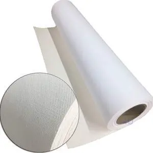 Digital Inkjet Printable Canvas 36"x40ft. Roll Waterproof Matte Polyester-Cotton Canvas Digital Inkjet Printable Canvas 36"x40ft. Roll Waterproof Matte Polyester-Cotton Canvas