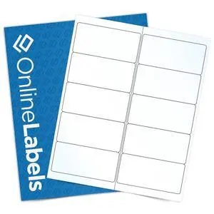 4 x 2 Clear Gloss Rectangle Labels (Laser Printers Only) - Pack of 2,500 Labels, 250 Sheets - OnlineLabels 4 x 2 Clear Gloss Rectangle Labels (Laser Printers Only) - Pack of 2,500 Labels, 250 Sheets - OnlineLabels