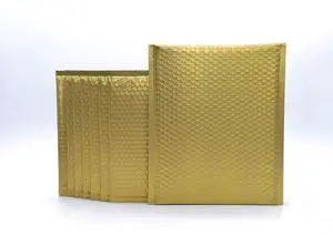 ProLine Matte Metallic Gold Bubble Padded Mailers Extra Wide #0 6x10 Inch Self Seal Padded Envelopes (500) ProLine Matte Metallic Gold Bubble Padded Mailers Extra Wide #0 6x10 Inch Self Seal Padded Envelopes (500)