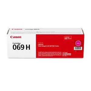 Genuine 069 Magenta Toner Cartridge High Capacity Compatible with MF753Cdw, MF751Cdw, LBP674Cdw Genuine 069 Magenta Toner Cartridge High Capacity Compatible with MF753Cdw, MF751Cdw, LBP674Cdw