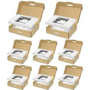Laptop Shipping Box with Protection Foam for up to 17 Inches Notebook, Cardboard Laptop Box for Shipping, Secure Mailing Boxes, 8 Pack Laptop Shipping Box with Protection Foam for up to 17 Inches Notebook, Cardboard Laptop Box for Shipping, Secure Mailing Boxes, 8 Pack