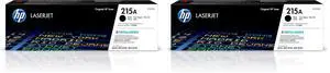 215A Black Toner Cartridge Printers | Works with Printer Series: Color LaserJet Pro M155,Color LaserJet Pro MFP M182,M183 | W2310A,(Pack of 2) 215A Black Toner Cartridge Printers | Works with Printer Series: Color LaserJet Pro M155,Color LaserJet Pro MFP M182,M183 | W2310A,(Pack of 2)