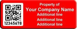 Asset Labels Permanent - QR Asset Tags (100) Asset Labels Permanent - QR Asset Tags (100)