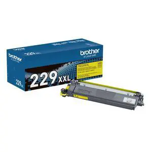 Genuine TN229XXLY Yellow Super High Yield Printer Toner Cartridge - Print up to 4,000 Pages (1), Compatible with HL-L3295CDW, HL-L8245CDW, MFC-L3780CDW, and MFC-L8395CDW Printers Genuine TN229XXLY Yellow Super High Yield Printer Toner Cartridge - Print up to 4,000 Pages (1), Compatible with HL-L3295CDW, HL-L8245CDW, MFC-L3780CDW, and MFC-L8395CDW Printers