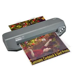 13" Commercial Laminator | 310 Mil, 4-Roller, 48s Warm-Up, 17s/Sheet, Heavy Duty No-Jam Design, Works with Cardstock & Dark Prints, Includes 10 Sheets, Ideal for Office, School & Business 13" Commercial Laminator | 310 Mil, 4-Roller, 48s Warm-Up, 17s/Sheet, Heavy Duty No-Jam Design, Works with Cardstock & Dark Prints, Includes 10 Sheets, Ideal for Office, School & Business