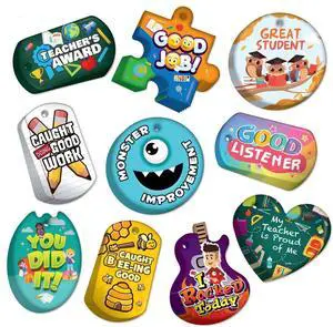 Brag Tags to Support, Build, & Recognize Positive Student Behavior in School Classrooms Value Pack: 500 Tags (50 Tags for Each Shape) Brag Tags to Support, Build, & Recognize Positive Student Behavior in School Classrooms Value Pack: 500 Tags (50 Tags for Each Shape)