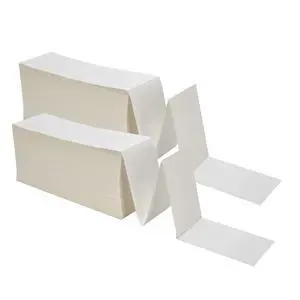 4 x 6 Fan-fold Thermal Shipping Labels, Direct Thermal Labels for Thermal Printer Compatible Zebra Rollo, Mailing Labels Thermal Printer Paper 4x6 Perforated, 8 Stacks (Pack of 2000 Labels) 4 x 6 Fan-fold Thermal Shipping Labels, Direct Thermal Labels for Thermal Printer Compatible Zebra Rollo, Mailing Labels Thermal Printer Paper 4x6 Perforated, 8 Stacks (Pack of 2000 Labels)
