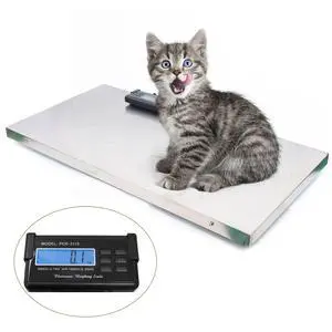 Livestock Scale, 300Kg/660Lbs Digital Postal Shipping Scale Heavy Duty Vet Pet Scale with 103x53cm Large Stainless Steel Platform for Animal Dog Pig Cat Goat Cattle Sheep Livestock Scale, 300Kg/660Lbs Digital Postal Shipping Scale Heavy Duty Vet Pet Scale with 103x53cm Large Stainless Steel Platform for Animal Dog Pig Cat Goat Cattle Sheep
