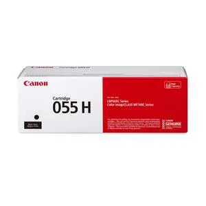 Genuine 055 Black Toner Cartridge High Capacity Compatible with LBP664Cdw, MF741Cdw, MF743Cdw, MF745Cdw, MF746Cdw Genuine 055 Black Toner Cartridge High Capacity Compatible with LBP664Cdw, MF741Cdw, MF743Cdw, MF745Cdw, MF746Cdw