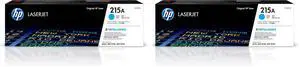 215A Cyan Toner Cartridge Printers | Works with Color LaserJet Pro M155,Color LaserJet Pro MFP M182,M183 Series | W2311A,(Pack of 2) 215A Cyan Toner Cartridge Printers | Works with Color LaserJet Pro M155,Color LaserJet Pro MFP M182,M183 Series | W2311A,(Pack of 2)