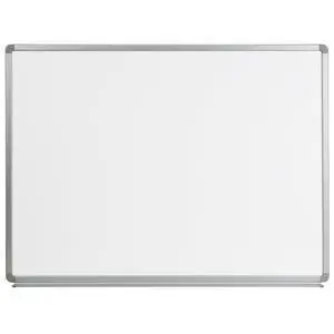 4' W x 3' H Magnetic Dry Erase Marker Board 4' W x 3' H Magnetic Dry Erase Marker Board