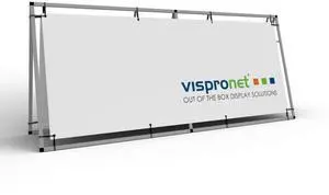 Horizontal A-Frame Banner Stand 3ft x 7ft Aluminum Outdoor Banner Stand, Portable Display Stand for Promotional & Sporting Events, Weather-Resistant Banner Stand, Frame Only Horizontal A-Frame Banner Stand 3ft x 7ft Aluminum Outdoor Banner Stand, Portable Display Stand for Promotional & Sporting Events, Weather-Resistant Banner Stand, Frame Only