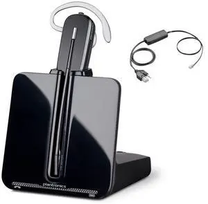 Polycom VOIP Compatible Plantronics CS540 Wireless DECT Headset and Electronic Remote Answerer Interface Cable (EHS) Bundle - Compatible with SoundPoint IP Phones Polycom VOIP Compatible Plantronics CS540 Wireless DECT Headset and Electronic Remote Answerer Interface Cable (EHS) Bundle - Compatible with SoundPoint IP Phones