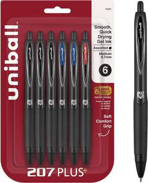 207PLUS+ Gel, 0.7MM, Asst Bus (Pack of 72) 207PLUS+ Gel, 0.7MM, Asst Bus (Pack of 72)