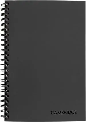 Limited Business Notebook with QuickNotes, Legal Ruled Paper, 5" x 8", 80 Sheets, Flexible Soft Touch Cover, Wirebound, Gray (06096) (Pack of 12) Limited Business Notebook with QuickNotes, Legal Ruled Paper, 5" x 8", 80 Sheets, Flexible Soft Touch Cover, Wirebound, Gray (06096) (Pack of 12)