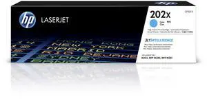 202X Cyan High-Yield Toner Cartridge Printers | Works with Color LaserJet Pro M254, Color LaserJet Pro MFP M281 Series | CF501X 202X Cyan High-Yield Toner Cartridge Printers | Works with Color LaserJet Pro M254, Color LaserJet Pro MFP M281 Series | CF501X
