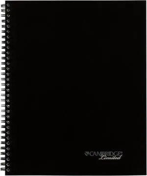 Limited Business Notebook with QuickNotes,Legal Ruled Paper,8" x 11",80 Sheets,Flexible Soft Touch Cover,Wirebound,Gray (06066),(Pack of 12) Limited Business Notebook with QuickNotes,Legal Ruled Paper,8" x 11",80 Sheets,Flexible Soft Touch Cover,Wirebound,Gray (06066),(Pack of 12)