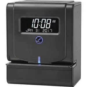 2100HD Employee Time Clock for Small Business - Thermal Print Technology, Tru Align System with LED Indicator (Black 9.8 X 6 X 8) - Requires E8 Timecard 2100HD Employee Time Clock for Small Business - Thermal Print Technology, Tru Align System with LED Indicator (Black 9.8 X 6 X 8) - Requires E8 Timecard