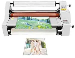 V350 Hot Cold Roll Laminator, 13.78in Width Digital Temp Control | 3 Working Modes, Auto Overheat Protection, Adjustable Film Tension Thickness, for Office Studio School 20.87 x 8.27 x 8.66 in V350 Hot Cold Roll Laminator, 13.78in Width Digital Temp Control | 3 Working Modes, Auto Overheat Protection, Adjustable Film Tension Thickness, for Office Studio School 20.87 x 8.27 x 8.66 in