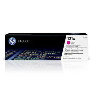 131A Magenta Toner Cartridge | Works with LaserJet Pro 200 Color M251, LaserJet Pro 200 Color MFP M276 | CF213A 131A Magenta Toner Cartridge | Works with LaserJet Pro 200 Color M251, LaserJet Pro 200 Color MFP M276 | CF213A